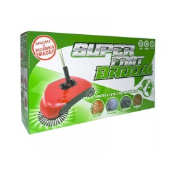 Super Fast Broom - scopa rotante ecologica.