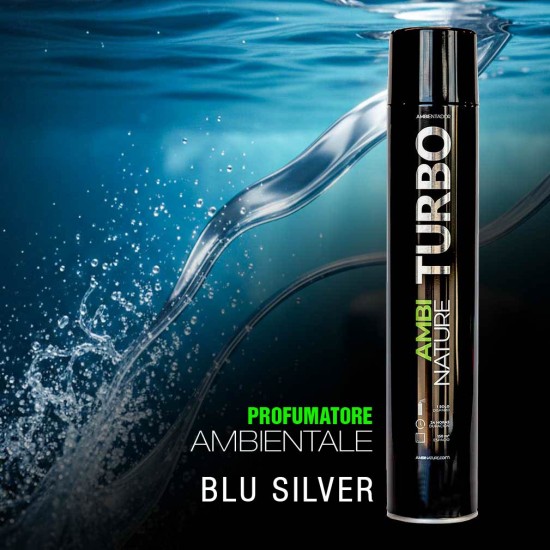 bombola spray di profumaore turebo profumazione BLU SILVER BULGARI ACQUA