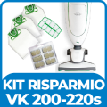 Kit Risparmio Folletto VK 200-220s