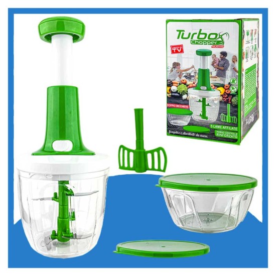 turbo-chopper-plus-tritatutto-verticale-5-lame-inox-doppio-bicchiere
