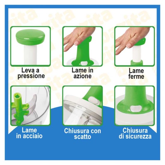 turbo-chopper-plus-tritatutto-verticale-5-lame-inox-doppio-bicchiere