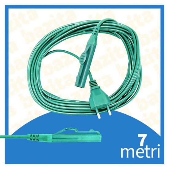 Cavo alimentazione metri 7 per Folletto VK140 Ricambi Folletto VK 140