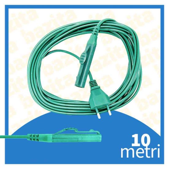 Cavo alimentazione metri 10 per Folletto VK140 Ricambi Folletto VK 140