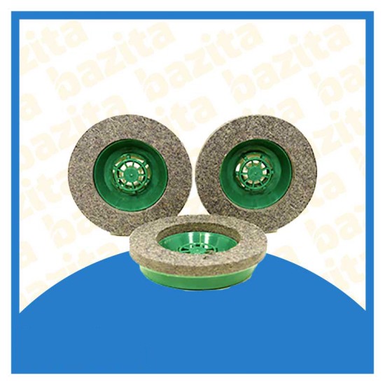 Spazzole feltro - set 3 pezzi - per lucidatrice Folletto PL511 Ricambi PL511/512