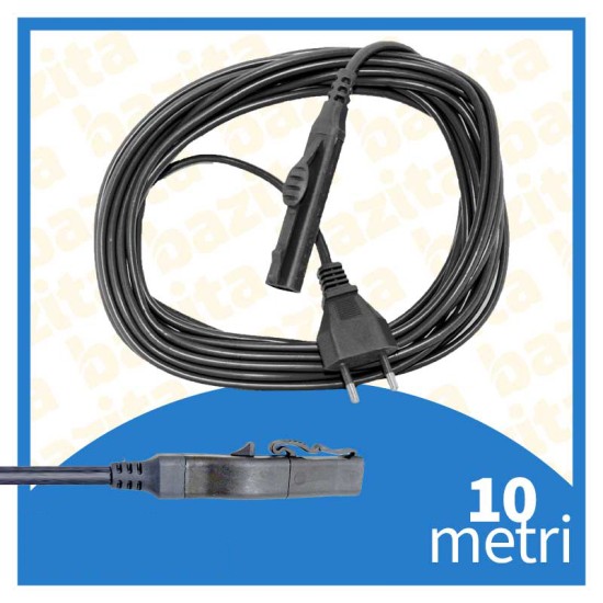 Cavo alimentazione metri 10 per Folletto VK150 Ricambi Folletto VK 150
