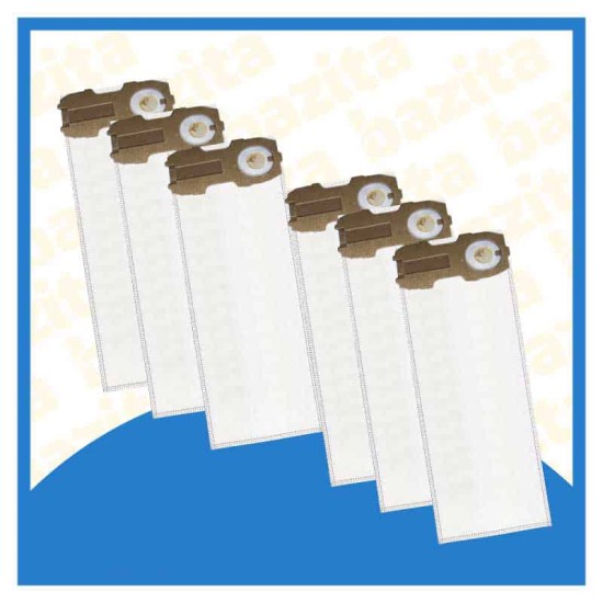 Sacchetti in Microfibra compatibili VK120 121 122 in busta Sacchetti Folletto VK 120