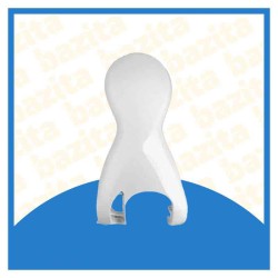 Guscio superiore bianco per spazzola HD50