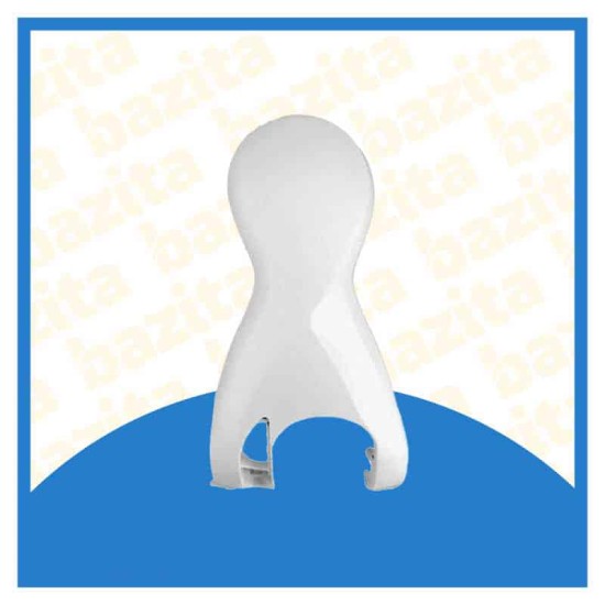 Guscio superiore bianco per spazzola HD50 Ricambi Folletto VK 150