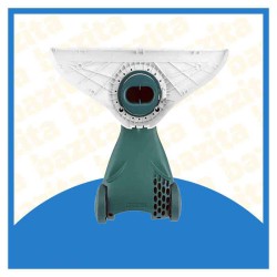 Chassis premontato spazzola tipo HD40 con rotelle.