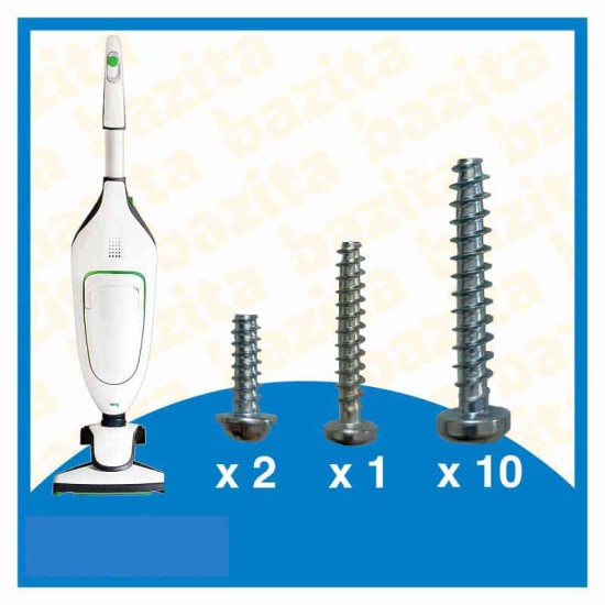 Kit Viti assemblaggio Completo per Folletto VK200 - 220s Ricambi Folletto  VK 200 - 220s