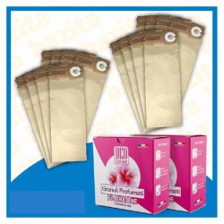 Kit Offerta Sacchetti Folletto VK120 - 121 - 122 16 sacchetti 2 confezioni di Granuli Floreale