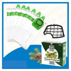 Kit Offerta Sacchetti Folletto VK140 VK150 6 sacchetti filtro Granuli Pino