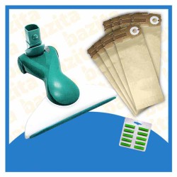 Spazzola snodata tipoHD per Folletto vk 120 - 121 122 8 sacchetti profumatori