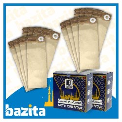 Kit Offerta Sacchetti Folletto VK120 - 121 - 122 16 sacchetti 2 confezioni di Granuli Notti Orientali