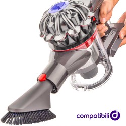 Spazzola setole morbide Dyson V7 V8 V10 V11 V12 V15 compatibile