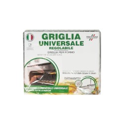 Griglia Universale Forno Grande 42x35 cm (72x35 cm) in Acciaio