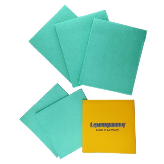 Panno Lampoasciuga Kit 6 Panni - Pulizia Senza Aloni e Pelucchi Pulizia Professionale