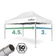 Gazebo professionale 3x4,5 heavy duty Ø 50 mm | Richiudibile Gazebi professionali