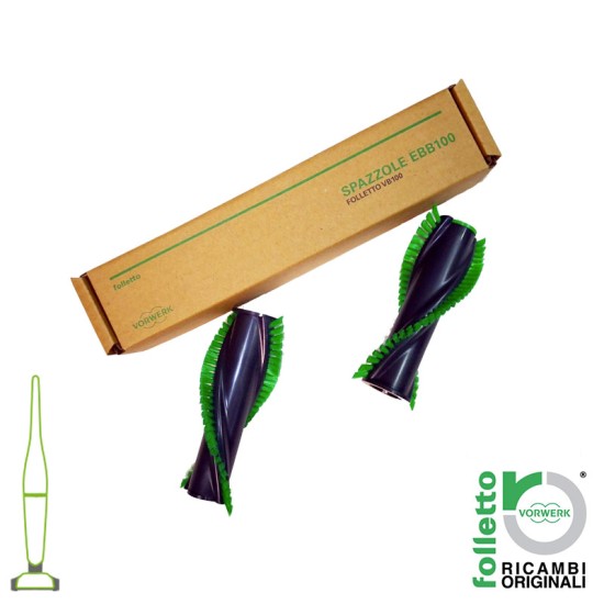 Spazzole VB100 Originali FOLLETTO - 58026 RIcambi Originali VB100