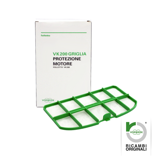 Griglia Filtro Protezione Motore per VK200 VK220s - Originale FOLLETTO - 58054 Ricambi Originali VK200