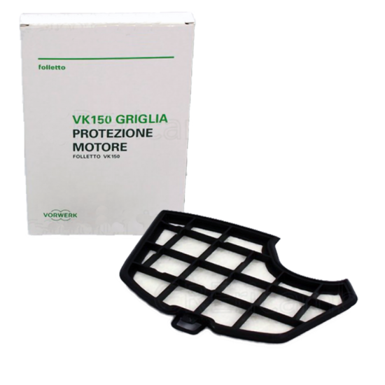 Filtro Griglia protezione motore  VK140 VK150  Folletto ORIGINALE 49013 Ricambi Originali VK140