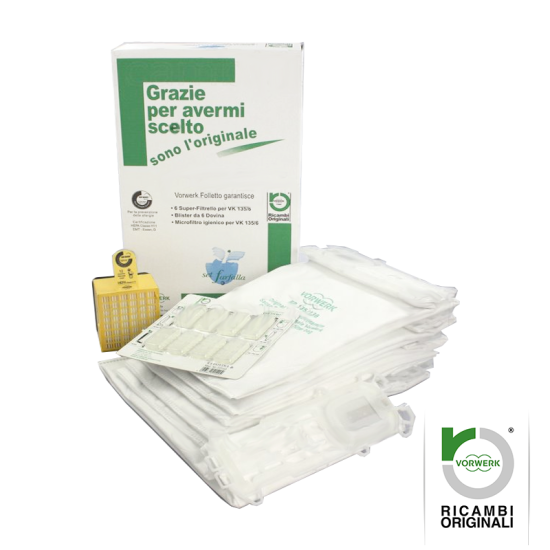 Set Farfalla per VK135-136 - Originale FOLLETTO - 44103 Ricambi Originali VK135 - VK136